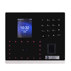 优玛仕(U-MACH)智能人脸机打卡机员工上下班签到机TCP/IP网络指纹考勤机 U-RZ802 优玛仕(U-MACH)智能人脸机打卡机员工上下班签到机TCP/IP网络指纹考勤机 U-RZ802